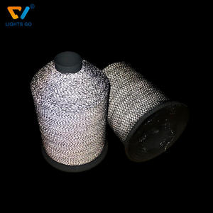 Approvisionnement direct usine – Vêtements de yoga réfléchissants 30D à faible élasticité, couture quatre aiguilles six fils, <span class=keywords><strong>fil</strong></span> gris argenté - Product Image 3