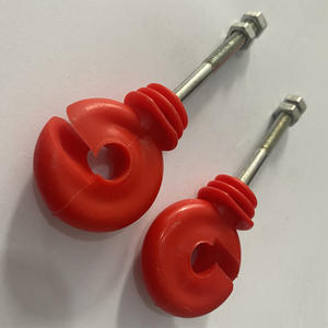 Aisladores de alto voltaje Valla eléctrica agrícola Aisladores de anillo de PP reforzados con tornillo - Product Image 3