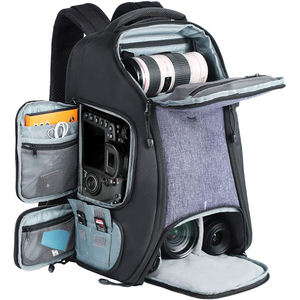 Free Sample Hot Sale High Quality Fashion <b>Digital</b> Waterproof <b>Camera</b> Bag DSLR <b>Camera</b> Backpack with Rain Cover - Product Image 1