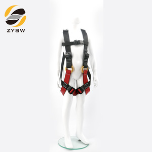 Arnés de seguridad de cuerpo completo para niños ZYSW, cinturón de seguridad de 15KN para escalada en roca, montañismo, aventuras al aire libre e interiores - Product Image 5