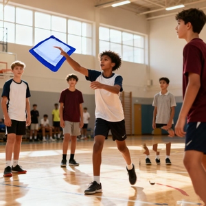 Thảm bay thể dục thể thao nổi tiếng trên mạng, tương tác giữa cha mẹ và con cái, mềm mại, an toàn, chơi ngoài trời, thể thao ném bóng trong nhà - Product Image 5