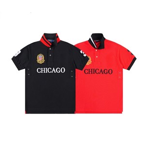 <span class=keywords><strong>Polo</strong></span> pour homme décontracté et professionnel 100% Coton <span class=keywords><strong>Lauren</strong></span> Coupe classique Manches courtes Logo brodé/Imprimé urbain Boutons Golf - Product Image 5