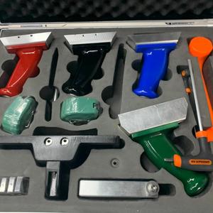 Kits d'outils de découpe manuels pour conduits PIR de systèmes <span class=keywords><strong>CVC</strong></span>, outils de climatisation, accessoires de panneaux de conduits en PU de 20 mm, coupe-tissu de fabrication - Product Image 6