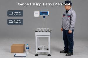 Máquina Automática de Control de Peso de Acero Inoxidable, Báscula de Pesaje con Cinta Transportadora - Product Image 1