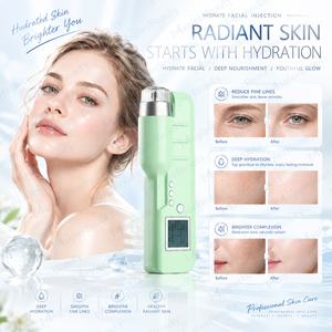 Appareil de micro-injection portatif pour booster la peau, avec réglage du vide et de la vitesse, modes automatique/semi-automatique, hydratation du visage, réduction des rides - Product Image 6