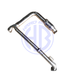 Logotipo personalizado Escudo térmico 1,5mm de espesor Azul quemado Acero inoxidable Porsche 718 Boxster Cayman 2016 + para tubo de escape trasero - Product Image 3