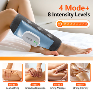 Massaggiatore per gambe senza fili per la circolazione massaggiatore elettrico a compressione d'aria per polpaccio massaggiatore per gambe senza fili - Product Image 2