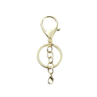 Usine en gros métal homard fermoir sac crochet chaîne porte-clés porte-clés bijoux à bricoler soi-même faisant ornement accessoires