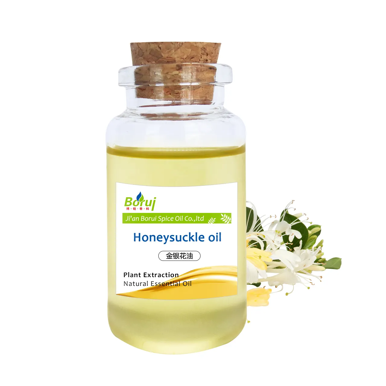 Chinese plant honeysuckle flower essential oil bulk sale pure honeysuckle oil use for top cosmetic