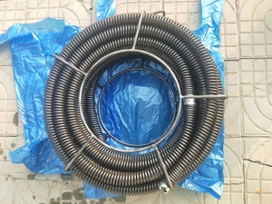 Accesorio para Desatascador de Drenajes en Espiral de 30 mm, Resorte de Acero al Manganeso para Limpiar Tuberías - Product Image 6