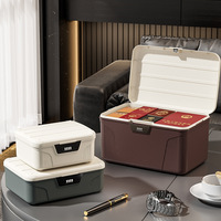 Caja de Almacenamiento Privada con Contraseña Personalizada para Objetos de Valor - Organizador del Hogar con Sistema de Archivos