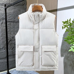 Ropa térmica para invierno rompevientos ropa de abrigo <span class=keywords><strong>Chaleco</strong></span> de alta calidad para <span class=keywords><strong>hombre</strong></span> sin mangas <span class=keywords><strong>acolchado</strong></span> <span class=keywords><strong>chaleco</strong></span> cálido ligero - Product Image 6