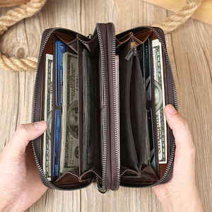 MARRANT borsa da <span class=keywords><strong>uomo</strong></span> in pelle <span class=keywords><strong>pochette</strong></span> per cellulare di grande capacità borsa per soldi in pelle per portafoglio da <span class=keywords><strong>uomo</strong></span> in vera pelle - Product Image 4