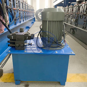 Máquina formadora de rollos de tejas esmaltadas de alta calidad Máquina para fabricar tejas de color con motor central y componentes de rodamiento - Product Image 3