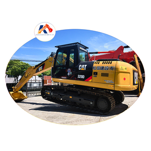 Excavatrice sur chenilles d'occasion CAT 320D de haute qualité, machine de construction hydraulique de 20 tonnes, vente d'excavatrice Caterpillar 320D - Product Image 1