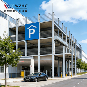 Estructura de Estacionamiento Ejecutivo de Acero: Instalación Premium para Coches con Acabados Mejorados y Pasarela Cubierta Lista para Usar - Product Image 1