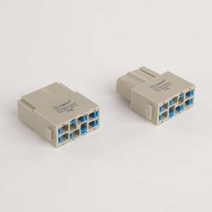 Conector Modular de Alta Resistencia de 16 A, <span class=keywords><strong>Enchufe</strong></span> Hembra de 8 Posiciones 09140082733 y 09140082734 para Gabinete de Control de Automatización - Product Image 6