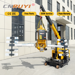 2 jaar garantie 300-800kg CE-gecertificeerde elektrische kantel- en draaibare sandwich vacuümheffer voor dakpanelen en wandpanelen - Product Image 1