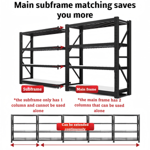 Étagère de rangement version familiale, étagère empilable, étagère de rangement légère, étagère d'entrepôt, étagère de magasin, étagère de garage - Product Image 4