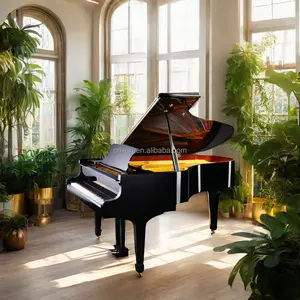 ベストセラーの世界的な結婚式の好意メカニカルピアノキーボードのモデル番号付きのエレガントなグランドピアノ