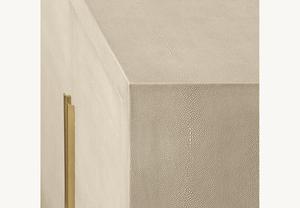 Meuble TV de salon moderne de luxe, <span class=keywords><strong>console</strong></span> multimédia rétro <span class=keywords><strong>en</strong></span> métal à 4 portes avec tiroir, design moderne - Product Image 3