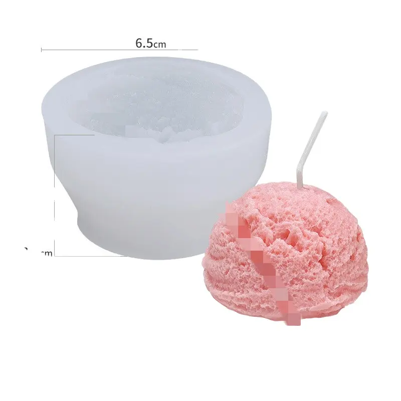 キャンドル製造用アイスクリームボール型工場供給良質