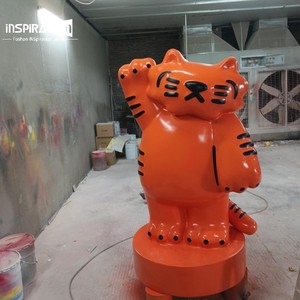 Figurine <span class=keywords><strong>d</strong></span>'animal imprimée en 3D, personnage <span class=keywords><strong>de</strong></span> dessin animé pour <span class=keywords><strong>la</strong></span> <span class=keywords><strong>décoration</strong></span> intérieure <span class=keywords><strong>de</strong></span> restaurant, artisanat animalier imprimé en 3D - Product Image 6