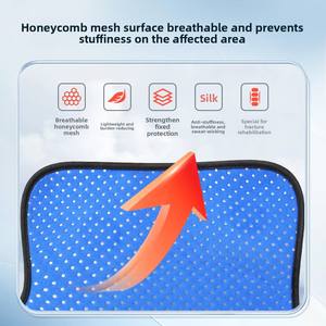 Orthopädischer Knöchel-<span class=keywords><strong>Cam</strong></span>-Walker-Stiefel Verstellbare Nylon-Achillessehnen-Rehabilitationsstütze für Männer Frauen Fußverletzungen - Product Image 3