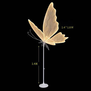 Wedding Decoration Lights Butterflies Wings Led Romantic Hanging <strong>Lamp</strong> Road Lead Walkway on Party <strong>Stag</strong> - Product Image 6