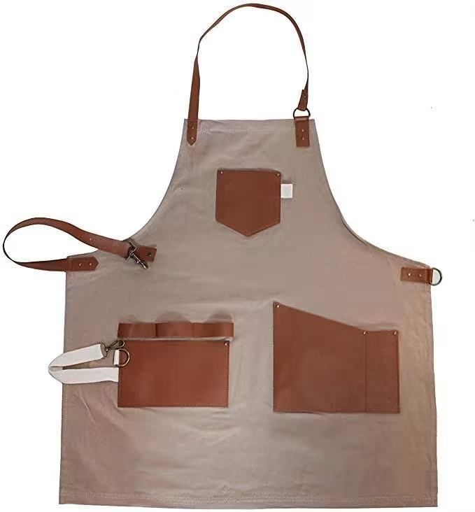 Cotton Apron with Adjustable Strap