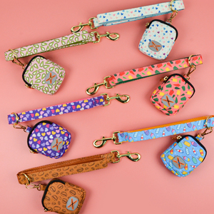 MIDEPET Customizável Dog Leash Poop Bag Titular 2PCS Floral Ano Novo Dia Dos Namorados Gift Set Fita de poliéster para Dog Walking - Product Image 2