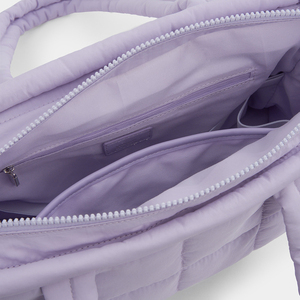 Tùy Chỉnh Mềm Quilted Puffer Vai Túi Xách Thời Trang Công Suất Lớn Mua Sắm Ngoài Trời Máy Tính Xách Tay Mommy Puffy Tote Túi - Product Image 5