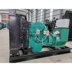 Cummins 120KW Set Generator Diesel portabel 3 fase 230V Alternator 60Hz 24V elektrik arus langsung DC terbuka 12V air rendah