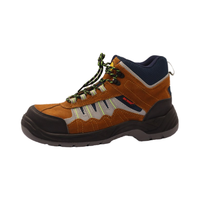 Botas de Trabajo Industriales Unisex AODEXIANG con Parte Superior de Gamuza, Forro de Malla, Cierre de Cordones, Puntera de Acero, Zapatos de Seguridad para Invierno, para Obras de Construcción, PU