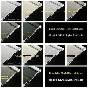 Rideaux <span class=keywords><strong>occultants</strong></span> de style <span class=keywords><strong>japonais</strong></span>, modernes et simples, <span class=keywords><strong>stores</strong></span> en lin à enroulement, installation sans perçage, <span class=keywords><strong>stores</strong></span> ajustables pour salle de bain et cuisine - Product Image 6