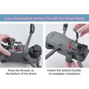 Système de largage aérien SJXP ABS, accessoires de <span class=keywords><strong>drone</strong></span>, appât de pêche, bague de mariage, livraison de cadeaux, lanceur de sauvetage pour MAVIC - Product Image 4