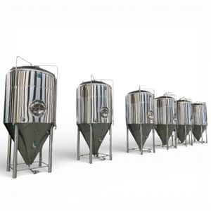Meilleur prix - Cuve de fermentation de bière sous pression conique en acier inoxydable de 3000 L (30 HL) avec trappe d'accès supérieure - Product Image 5