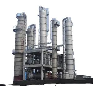 99.99% 96.3% 95.5% 95% Food Grade Fule Ethanol Bioethanol Equipment Alcohol Distillery distillation plant line Turnkey Project