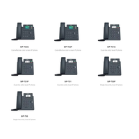 Telepon VoIP Yea-link SIP-T31/T31P untuk Bisnis dan Perusahaan, Tingkat Pemula, dengan Dukungan POE dan GSM