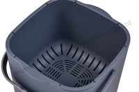 2025 Offre Spéciale 4L 7L filtre en plastique pied étape carré salle de bain intérieur conteneur recyclable cuisine poubelle