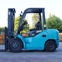 Chariot élévateur à fourche GOODSENSE à batterie complète, 3,5 tonnes, 3 tonnes, chariot élévateur à fourche électrique à contrepoids pour entrepôt avec moteur importé