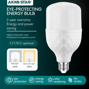 AKKOSTAR 50 <span class=keywords><strong>W</strong></span> T BULB <span class=keywords><strong>E27</strong></span> portalámparas 6500K AC 185-265V DOB DRIVER RA80 PF0.5 100LM/<span class=keywords><strong>W</strong></span> - Product Image 3