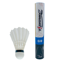 Volants de badminton professionnels en plumes d'oie, durables et stables, fournis en gros par l'usine
