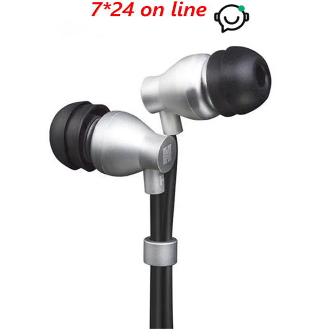 Original HIFIMAN RE800 Silver In-Ear Headphones Wired Music Computer Universal Impedance 60ohm Sensitivity 105dB