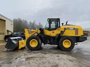 Cargador de ruedas Komatsu de Japón usado, bajas horas de trabajo para motor de movimiento de tierra, cargador de ruedas hidráulico de - Product Image 2