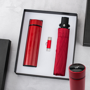 Execative Tùy Chỉnh Quà Tặng Doanh Nghiệp Thiết Lập Mô Hình Cốc Hút Chân Không + Ổ Đĩa Flash USB + Ô - Product Image 1