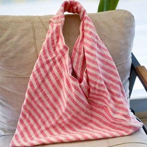 Grand sac fourre-tout en coton bleu à fleurs, sac à bandoulière réutilisable personnalisé, sac de shopping portable, été, automne, printemps, voyage, sac écologique pour femmes - Product Image 6
