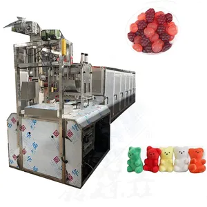 candy and jelly cola gummy candy making machine production line with ce for sale