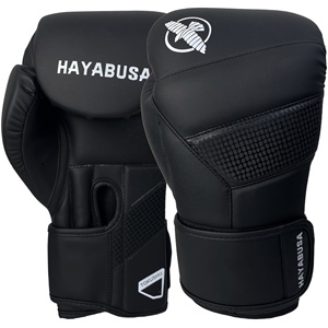 Hayabus Classic Matte Black Muay Thai Gants <span class=keywords><strong>de</strong></span> Boxe Enfants Adultes Mma Boxe Combat Taek Wondo Sanda Kicking Punch Bag Gants - Product Image 1