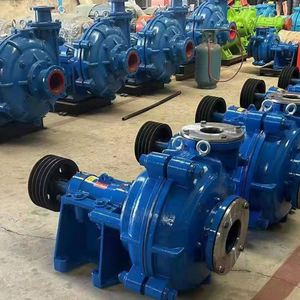 Bomba centrífuga para lodos y aguas residuales, bomba de lodo de caucho resistente al desgaste - Product Image 6